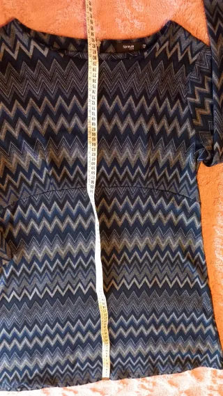 Vestido corto Fórmula Joven manga larga