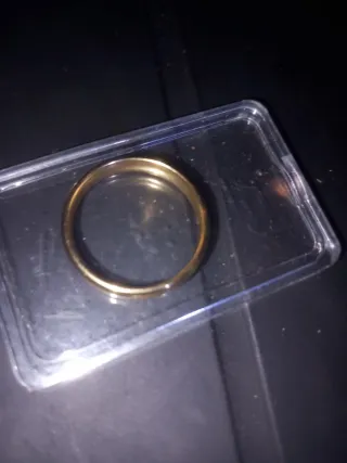 Anillo de oro 24k para boda