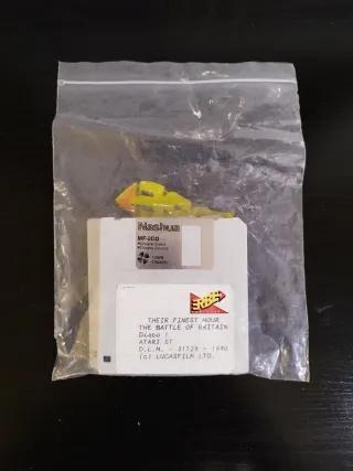 Juego ATARI ST The Finest Hour Lucasfilm