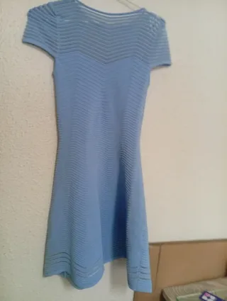 Vestido azul estilo Cenicienta Talla S