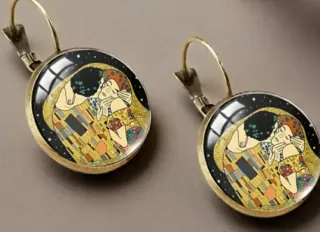 Orecchini Il Bacio Klimt