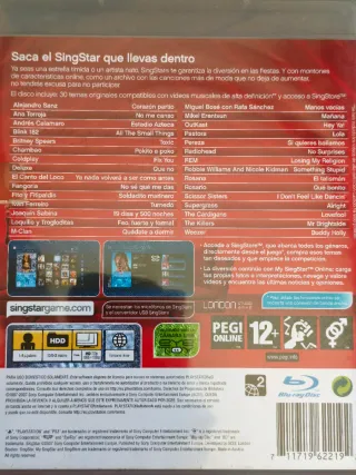 Juegos PS3 SingStar