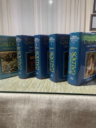 Galdós(5 tomos)novelas(1,2,3)cuentos,teatro