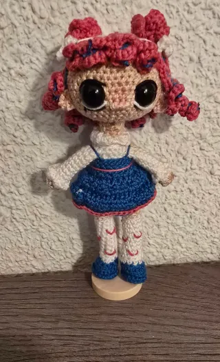 Muñeca de ganchillo Flurry Humana