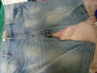 2 pantalones cortos vaqueros talla XXXL.prec todo
