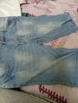 2 pantalones cortos vaqueros talla XXXL.prec todo