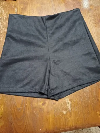 Pantaloncini neri marroni e rossi taglia unica