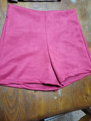 Pantaloncini neri marroni e rossi taglia unica