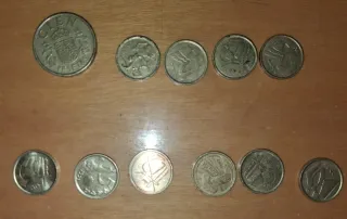 Lote de monedas de pesetas