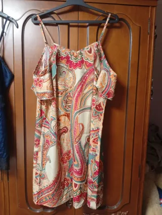 Vestido sexy hombros descubiertos