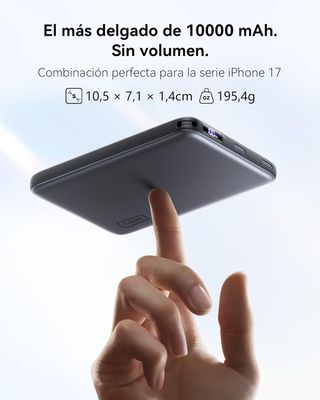 INIU PowerBank 10000mAh Qi2 25W PD 45W Cavo USB-C