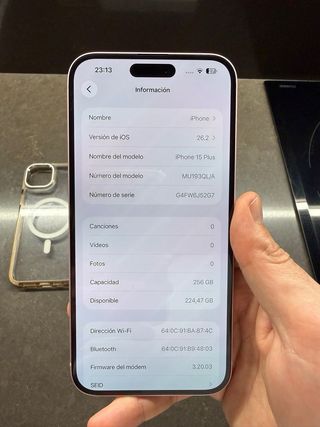 iPhone 15 PLUS 256GB NUOVO TRATTABILE