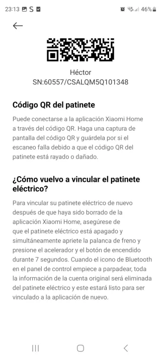 Patinete Eléctrico Xiaomi Pro5 solo usado 6veces