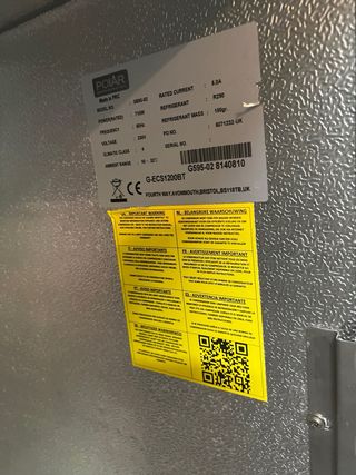 Armario Congelador Industrial Polar 2 Puertas