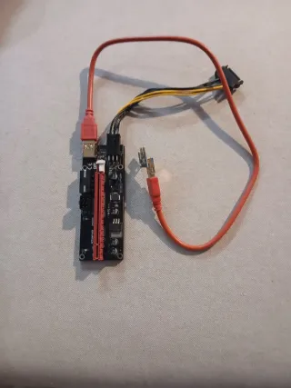 Adaptador Riser PCIe USB, 10 unidades