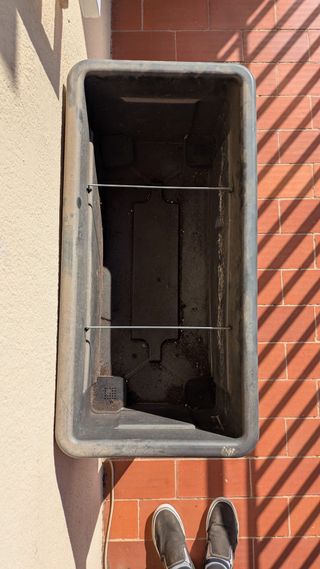 Jardinera grande huerto urbano