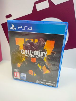 Videojuego PS4 call of duty black ops
