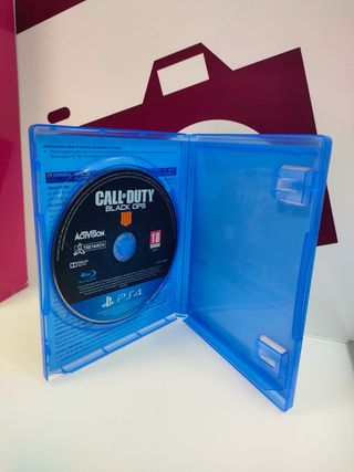 Videojuego PS4 call of duty black ops