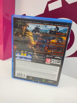 Videojuego PS4 call of duty black ops