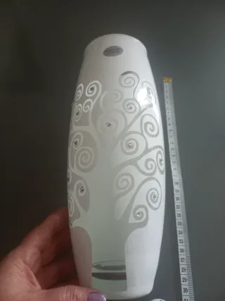 Vaso Grande Albero della Vita Decorato a Mano