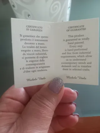 Vaso Grande Albero della Vita Decorato a Mano