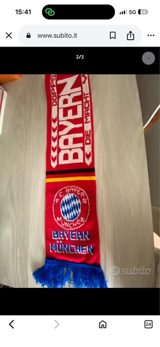 Sciarpa Bayern München Rekordmeister
