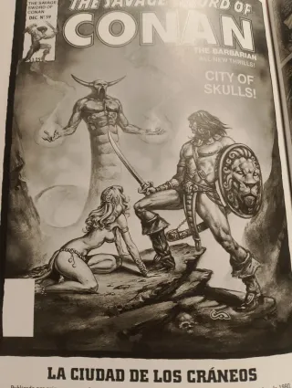 TOMO LA ESPADA SALVAJE DE CONAN.LA CIUDAD DE LOS C