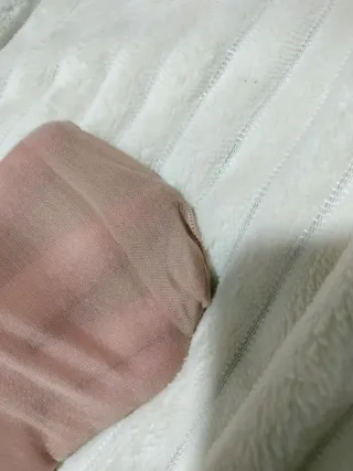 Medias transparentes color carne talla única