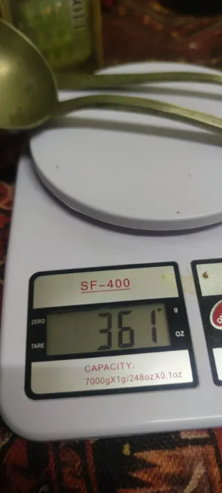 Cuchara y Tenedor Plata 800