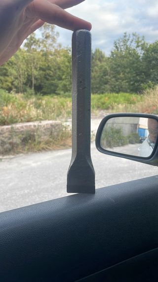 Escafilador de metal para piedra