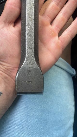 Scalpello per metallo