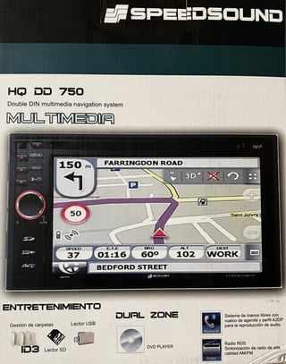 Radio Speed Sound HQ DD 750 Multimedia