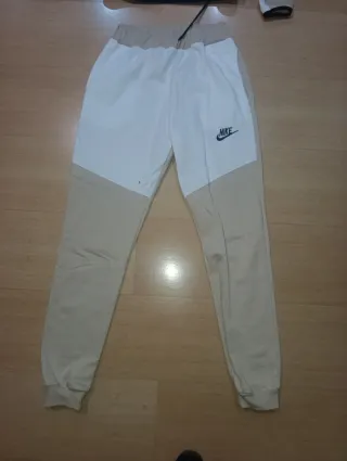 Chándal Nike Beige y Blanco Talla S