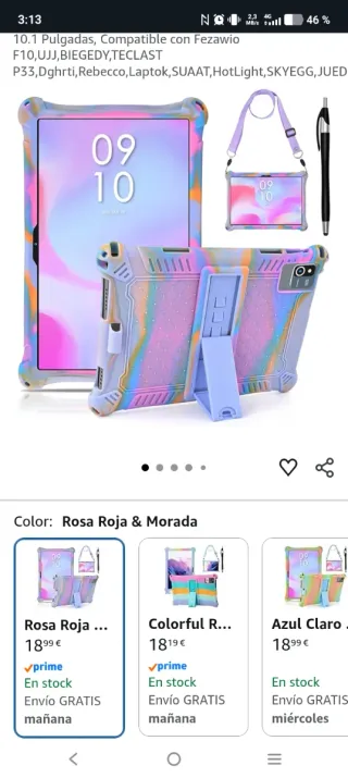 Tablet PIXPEAK 10 Gris Android 14