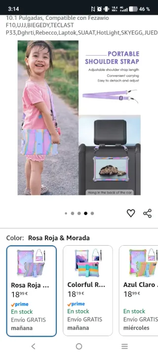 Tablet PIXPEAK 10 Gris Android 14