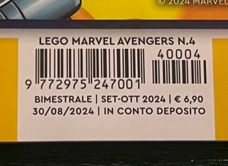 Rivista Lego Avengers N.4 2024