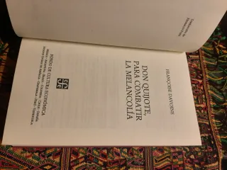 Don Quijote para combatir la melancolia Davoine