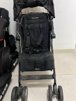 2 Carritos Maclaren (verde y negro)