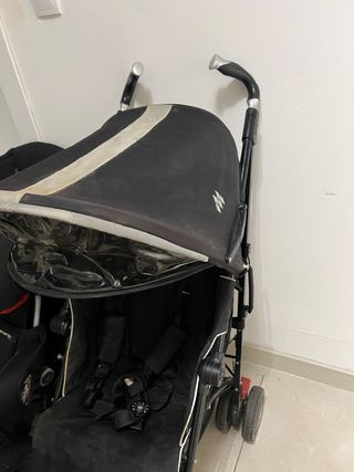 2 Carritos Maclaren (verde y negro)