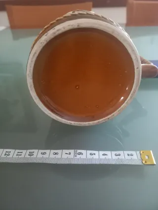 Boccale birra ceramica nave