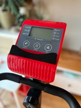 Bicicleta Estática Roja