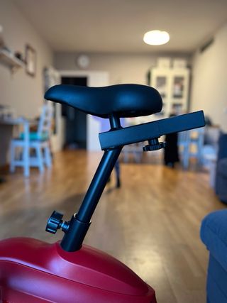 Bicicleta Estática Roja