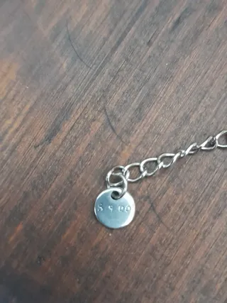 Bracciale tennis acciaio con pietre vetro