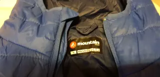 Abrigo Mountain Pro Niños Azul