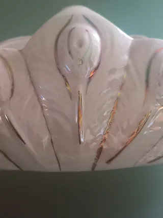 Set 2 soprammobili vintage ceramica