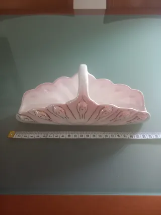 Set 2 soprammobili vintage ceramica