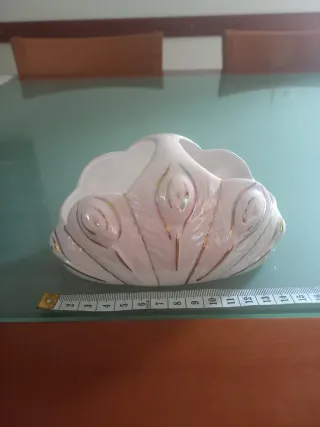 Set 2 soprammobili vintage ceramica