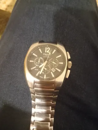 Reloj TWINS SPA Chronograph Acero