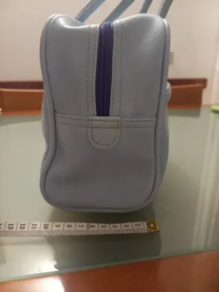 Borsa Hello Kitty similpelle azzurra