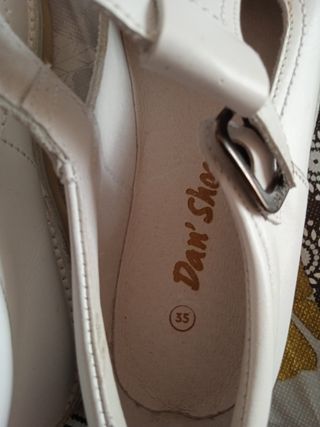 Zapatos comunión Dan' Shoes blancos talla 35